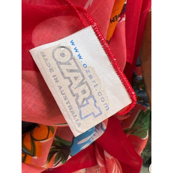 Australia Sarong XL Tourist map animals Ozar Featherdale Wildlife park - Picture 7 of 7